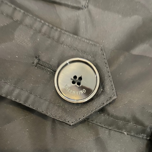 Valentino Mens Peacoat Camo Jacket Size 46/S - Picture 10 of 12